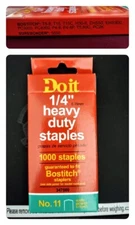 FITS Bostitch Powercrown Tacker Staples 1/4'' 1000-pack STCR5019 1/4 WIDE CROWN