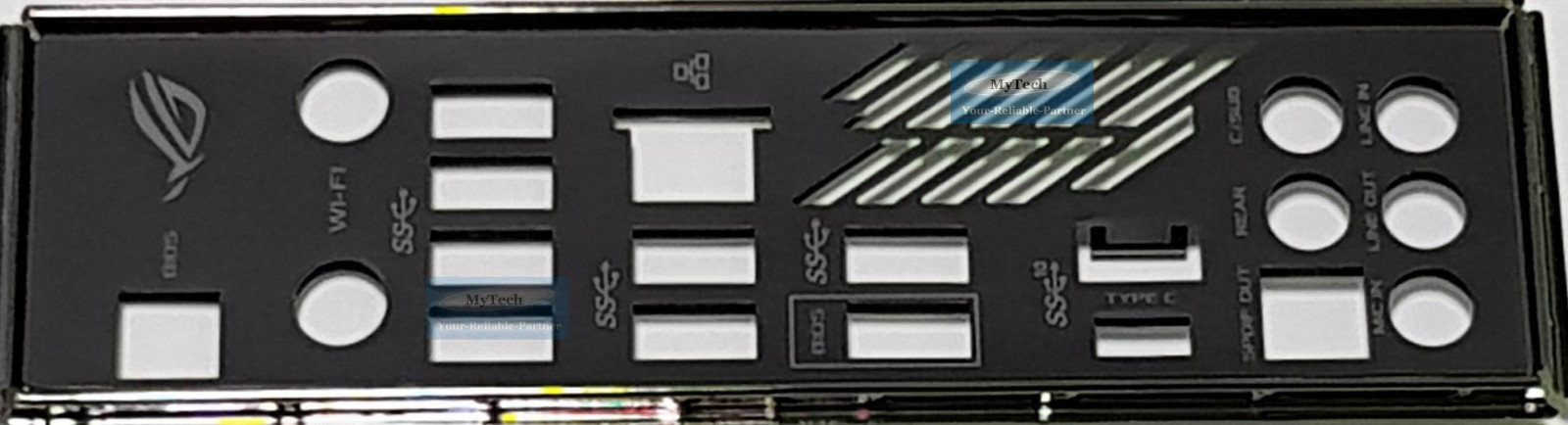 ASUS I/O IO SHIELD BLENDE BRACKET ROG STRIX X399-E GAMING, STRIX X399-E ...