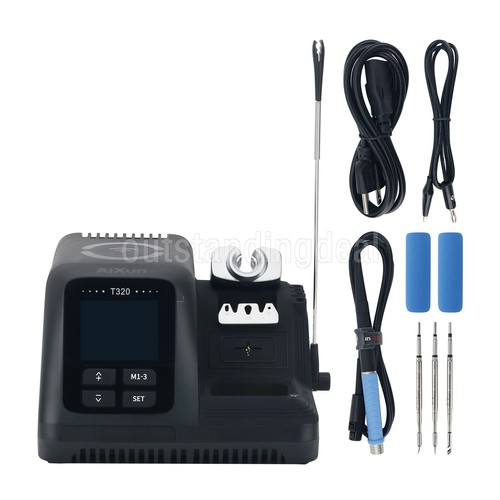 Kit Station à Souder AiXun T320 200W avec Poignée T245 + 3 Embouts à Souder ot25 - Photo 1/8