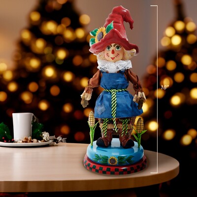 Kurt Adler Hollywood Nutcracker: Wizard of Oz, Scarecrow, HA0721