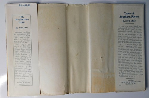 The Thundering Herd by Zane Grey ~ "Harper & Brothers" 1925 1st Edition - Picture 4 of 12