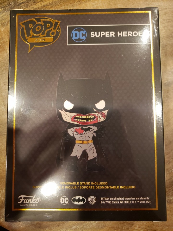 Funko POP Pin : BATMAN DECEASED - Exclusive Version SE