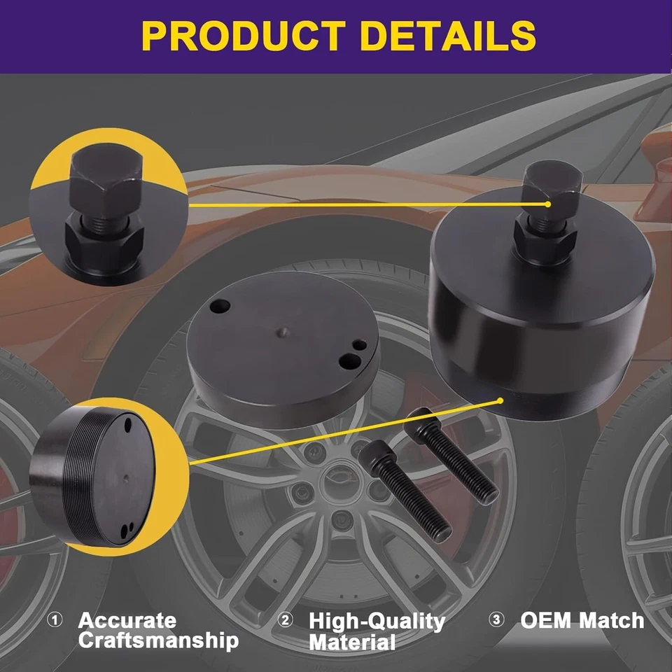 Ferramenta removedora de vedação de virabrequim traseiro 6,7L para 2011-2021 Ford Super Duty F250-F750 - Imagem 4 de 4