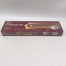 Premier Edition Deluxe Solid Wood Cribbage Board Game Cardinal VTG 1993 NEW NOS