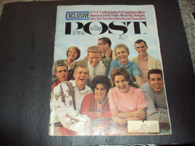 Saturday Evening Post Dec 30 1961 New Gallup Poll On Everything ID:45711