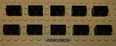 Lego Technik Technic 10 Lochbalken 1x2 schwarz #32000 (Beispielfoto)