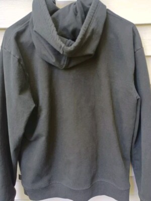 Patagonia P6 Uprisal Hoodie -Mens Medium- Blue Graphic Spell Out