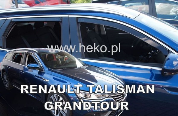 Windabweiser Regenabweiser Heko FüR Renault Talisman Ab 2016 Kombi 4-TüRer 4Tlg-image
