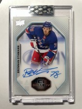 24-25 Clear Cut Hockey 99-00 UD Ice Gallery Rookie Auto IGA-BO Brennan Othmann
