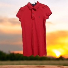 Ralph Lauren Polo Dress Red Women's Small