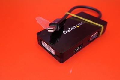 StarTech 3-in-1 Mini Display Port Adapter 1080p DP HDMI VGA DVI MDP2VGDVHD