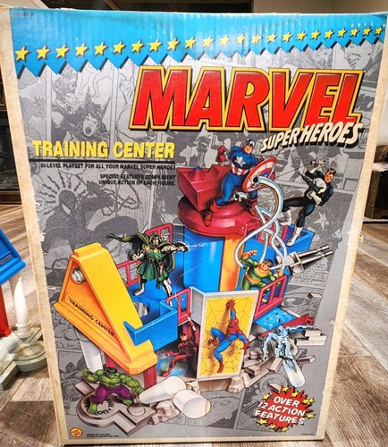 Centro de Entrenamiento de Superhéroes Marvel de Colección con Caja. 95% completo. - Imagen 6 de 10