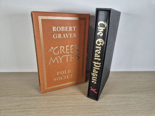 Folio Society Book Bundle Greek Myths Graves Great Plague