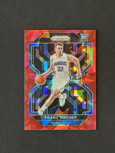 2021 Panini Prizm Red Cracked Ice #310 Franz Wagner RC