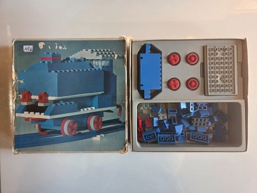 Lego 112 Train Locomotive w/Box - 1966 Vintage 60s