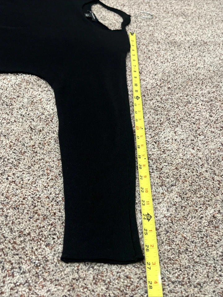 INC International Concepts XL 红色长袖套衫束腰毛衣 — 第 4/4 张图片