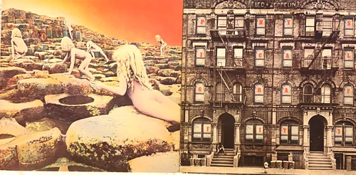 Led Zeppelin- 1st Press- Classic Vinyl -Houses of the Holy & Physical Graffiti