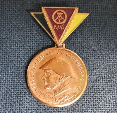 Abzeichen DDR: Reservistenabzeichen der NVA in Bronze, Reservist MfS