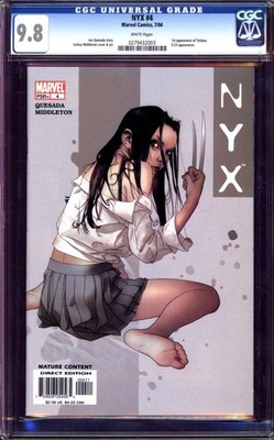 NYX #4 CGC 9.8 WHITE PAGES // 1ST APPEARANCE TATIANA MARVEL COMICS
