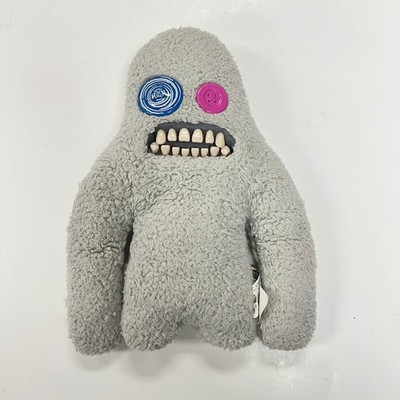 Fuggler Ugly Monster Sasquoosh Plush with Teeth Funny Yeti Monster Retired