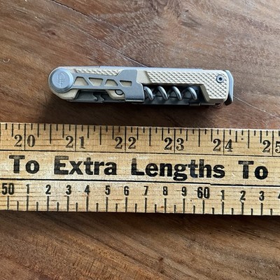 GERBER ARMBAR CORK MULTI TOOL POCKET KNIFE 8 TOOLS SCISSORS CAP LIFTER CORKSCREW