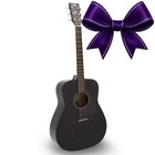 Yamaha FG800J Solid Spruce Top 6-String Acoustic Guitar (Black)