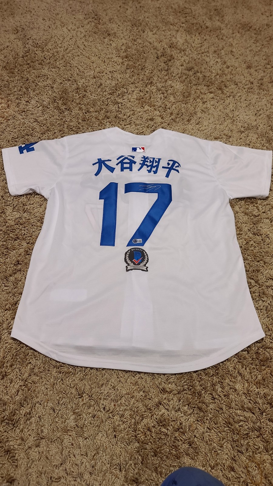SHOHEI OHTANI SIGNED AUTO DODGERS JERSEY Beckett/(PSA) Certified Authentic!