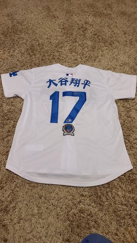 SHOHEI OHTANI SIGNED AUTO DODGERS JERSEY Beckett/(PSA) Certified Authentic!
