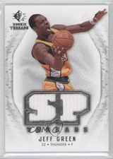 2008-09 SP Rookie Threads SP Threads Jeff Green #T-JG 0a1