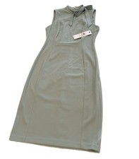 Calvin Klein Women’s Sage Green Sleeveless Sheath Dress Size 4 NWT