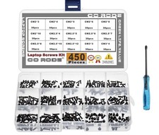CO-RODE 450pcs M2 M2.5 M3 Laptop Computer Screws Kit Set for SSD IBM HP, 15-Size