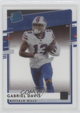 2020 Panini Chronicles Clearly Donruss Rated Rookie Gabriel Davis #RR-GB 8d4