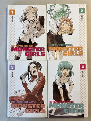 Interviews With Monster Girls Vol 1 2 3 4 Manga   Fantasy Comedy Petos Kodansha