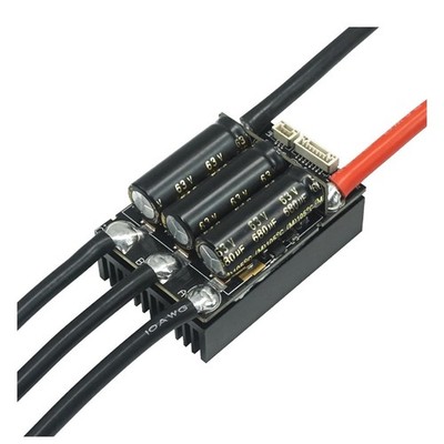 V6.8 100A Bürstenloser Motorcontroller mit Kühlkörper für DIY-Scooter Ebi8653