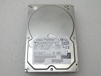 Hitachi 80.4GB, IC35L090AVV207-0 07N9685 ATA/IDE 3.5'' HARD DRIVE