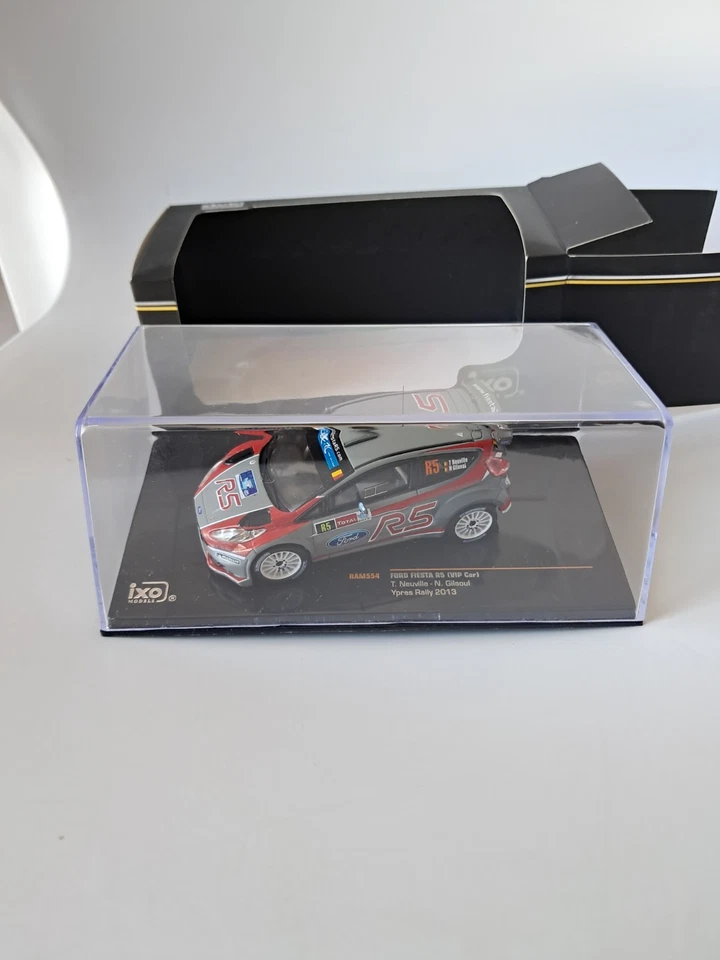 1:43 IXO FORD FIESTA R5 VIP CAR NEUVILLE RALLY YPRES 2013 - Immagine 4 di 4