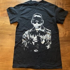 VTG Y2K Eazy E Compton T-Shirt S Black West Coast Rap Tee Hip Hop NWA Ruthless