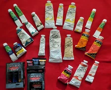 WINSOR & NEWTON Acrylic paint artist _Finity and Galeria plus others