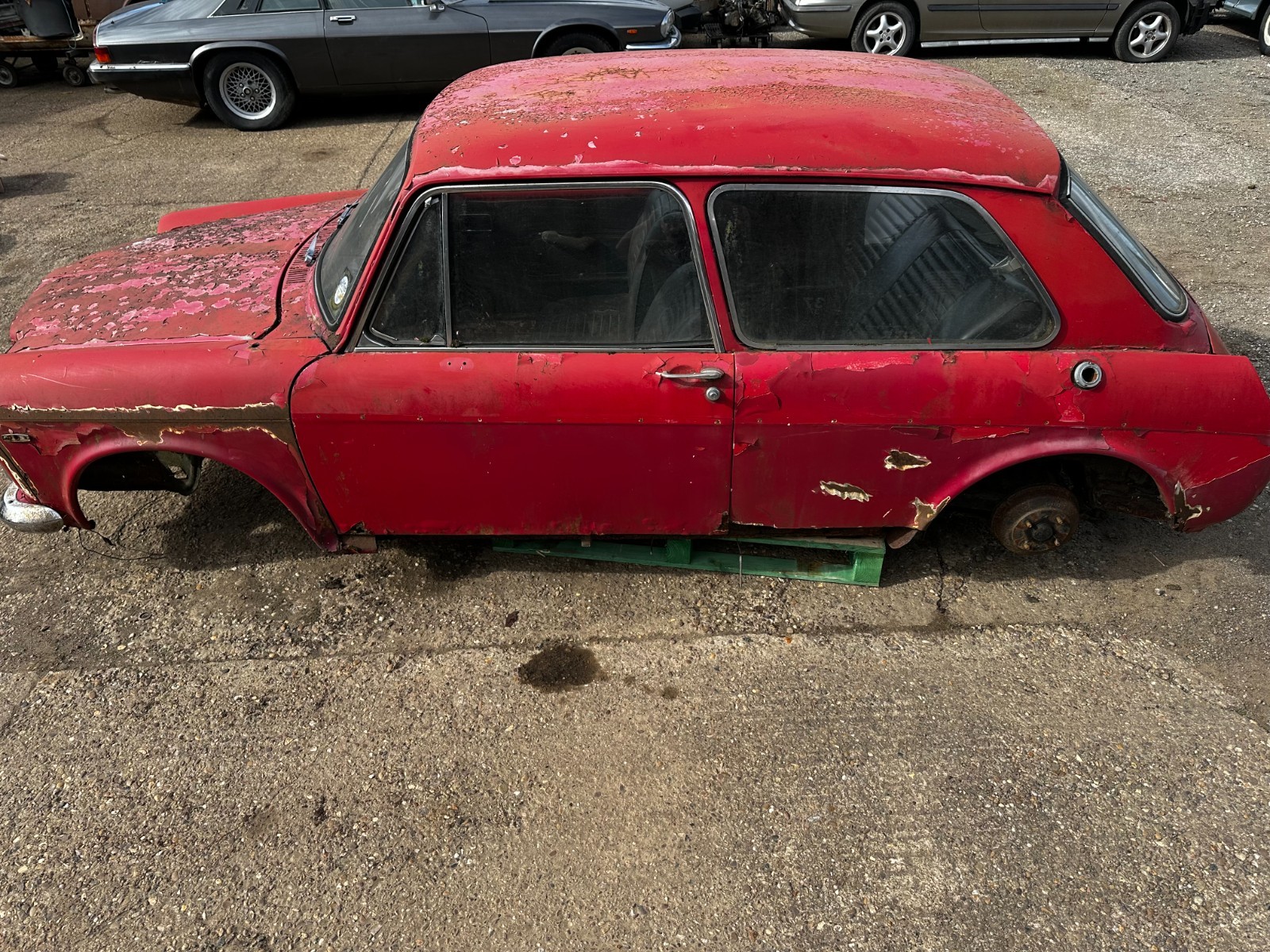 1968 Mg 1300 Ado16 Body Shell Parts Project