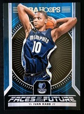 Ivan Rabb 2017-18 NBA Hoops Faces of the Future Memphis Grizzlies #13 Basketball