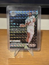 2024-25 Panini Mosaic - Give and Go Stephon Castle #6 Mosaic Prizm (RC)
