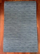 Nueva Alfombra Chilewich Tejida Interior/Exterior Pacific Willow Azul Pacífico, 23" x 36"