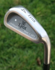 Lynx Parallax 4 Iron Original Regular Flex Lynx Lite Steel Shaft