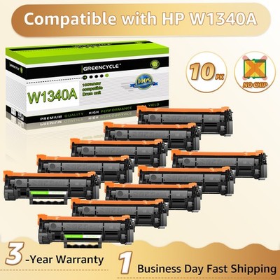 10PK 134A W1340A Toner Cartridge No Chip Compatible HP Laser Jet Pro MFP M234sdw