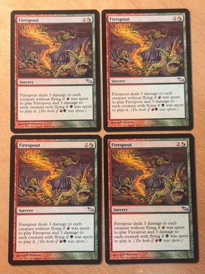 Magic the Gathering MTG 1x Firespout Shadowmoor LP