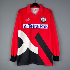 Eintracht Frankfurt Vintage Home Jersey Long Sleeve Puma Shirt Men M 1993-1994