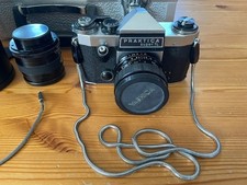 Praktica Super TL Spiegelreflex mit verschied...