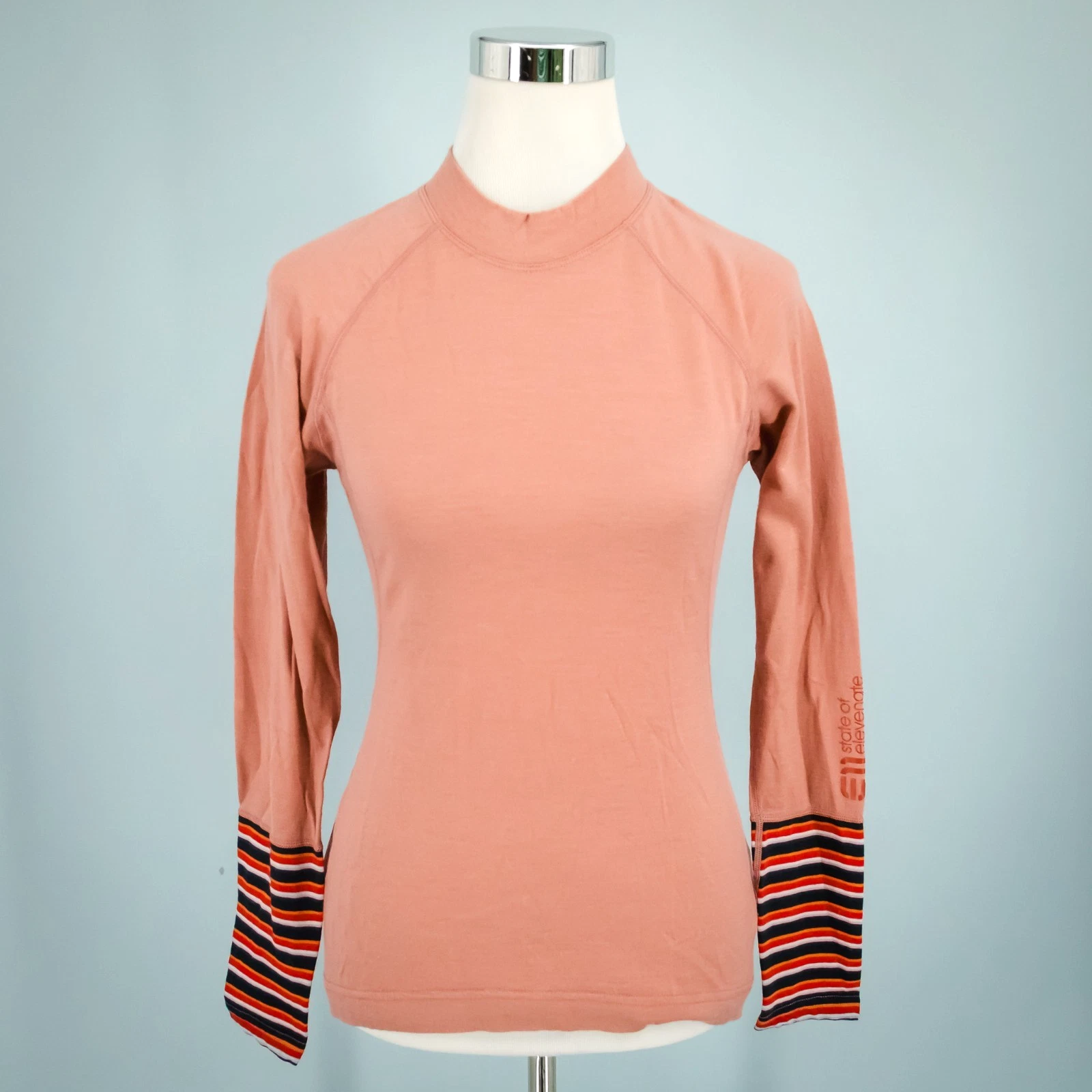 State of Elevenate Size Small S Primo Crew Baselayer Long Sleeve Merino Wool Top