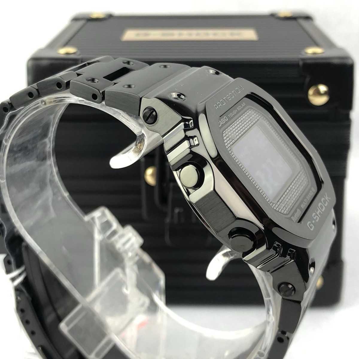 Casio G-Shock Full Black Stainless Steel GMW-B5000GD-1 Bluetooth