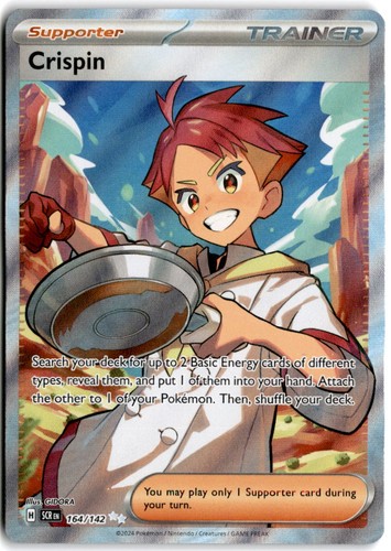 Crispin 164/142 Stellar Crown Ultra Rare Holo Full Art